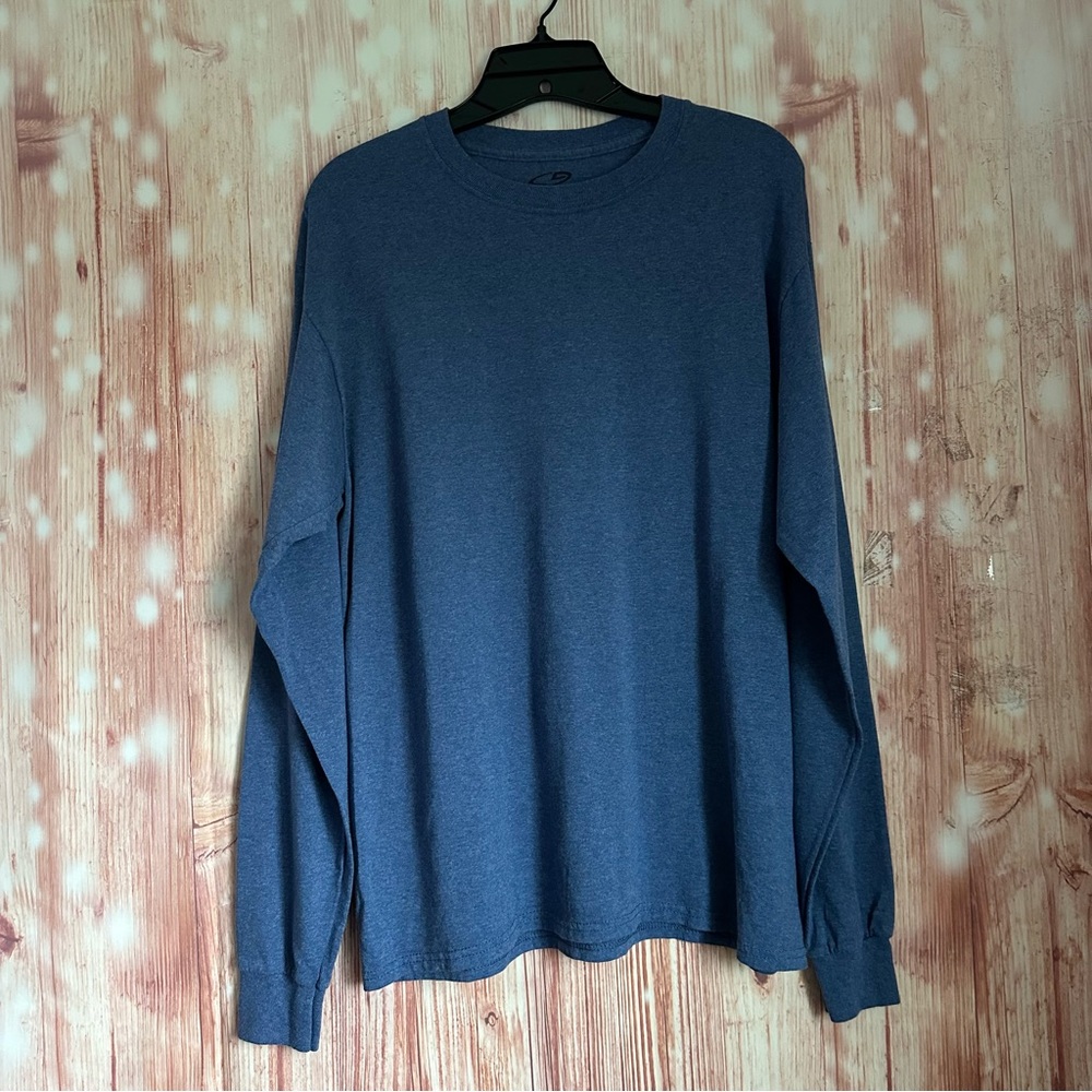 C9 By Champion Blue Crewneck Long Sleeve T Shirt